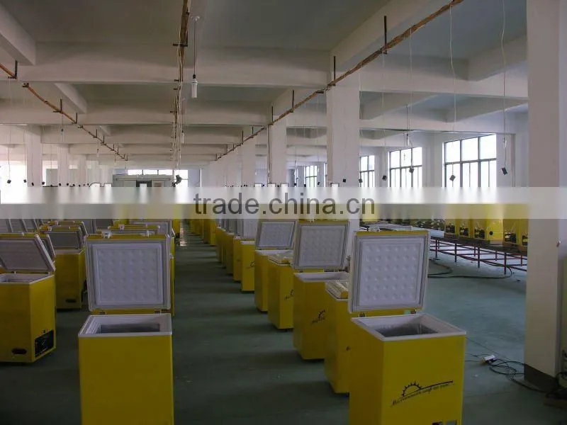 dc freezer,12V/24V solar dc freezer,solar freezer,dc compressor freezer
