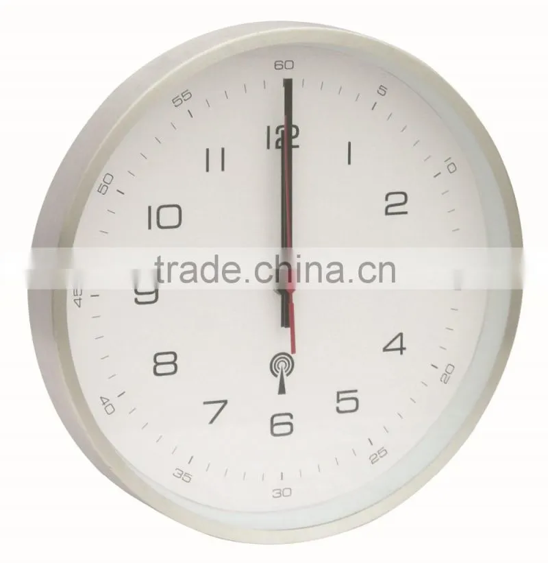 26.3cm Metal round shaped decorative wall mounted clock