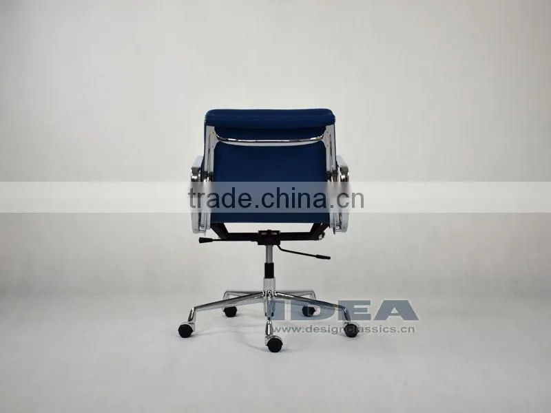 Replica EA217 Charles Office chair- Blue Color Genuine Leather