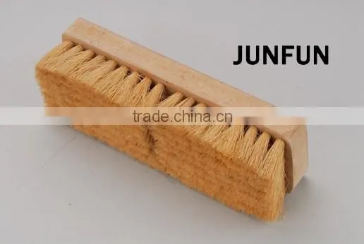 Tampico Fiber Mason Acid MASONRY brush with wax tumbled hardwood block