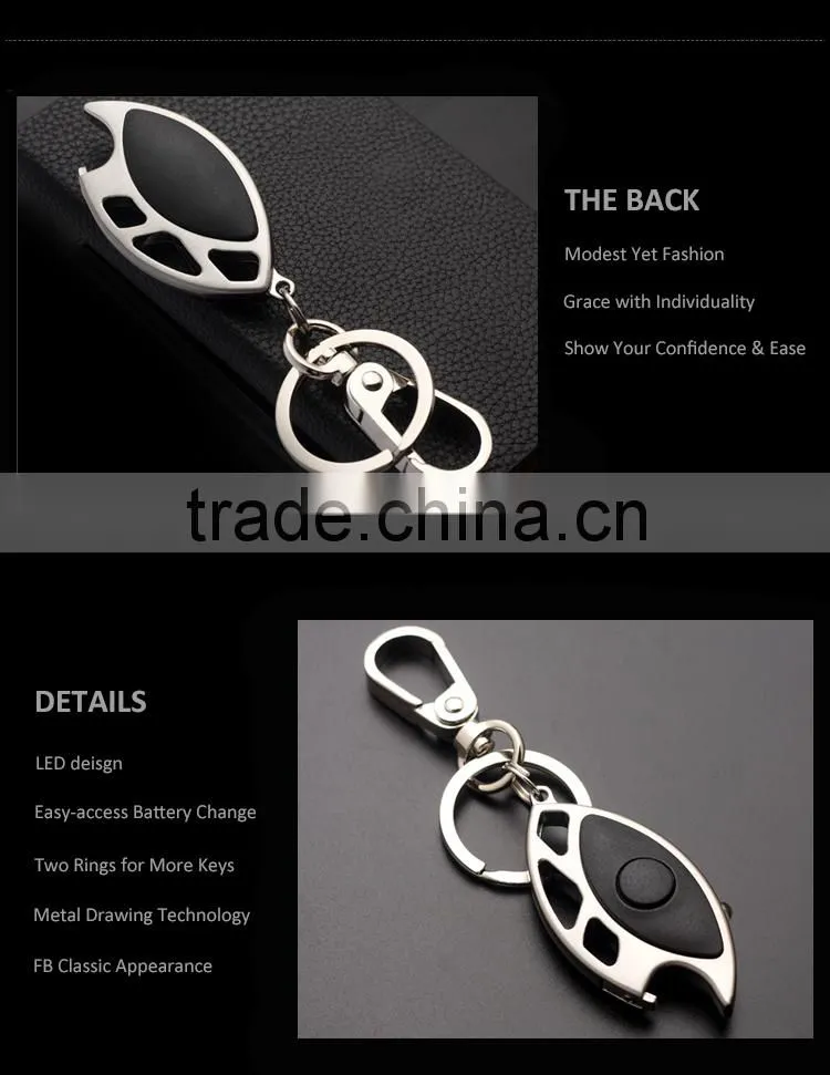 Exclusive Your High Quality LED Bottle Opener keychain