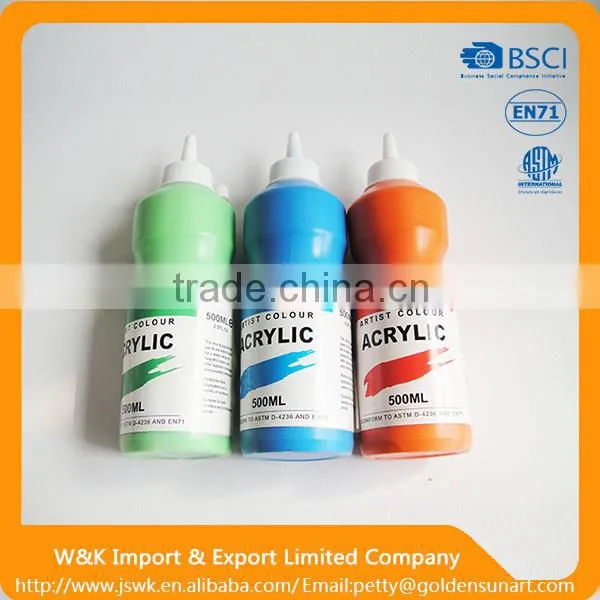 Acrylic paint bulk production from manufacturers in China
