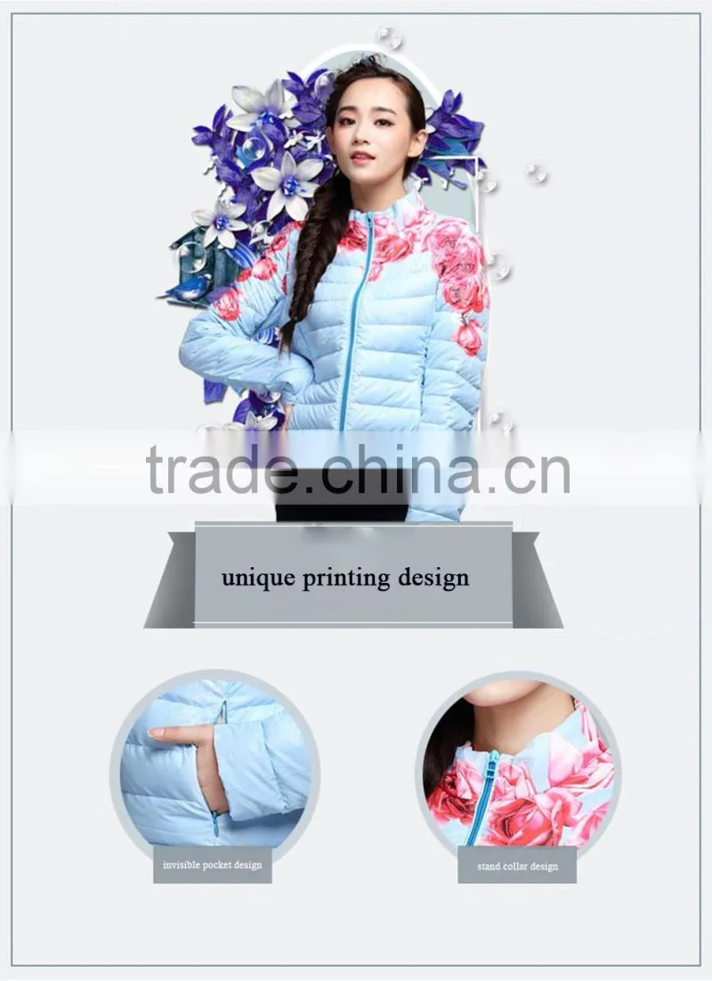 Fashion Outwear Wholesale sexy women down coat