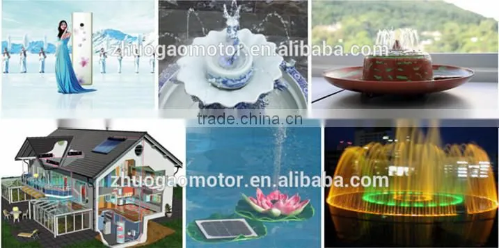 12v/24v high temperature resistant dc solar water pump (CE, UL, ROHS, VDE, FC, CCC low power consumption, safe and low noise)