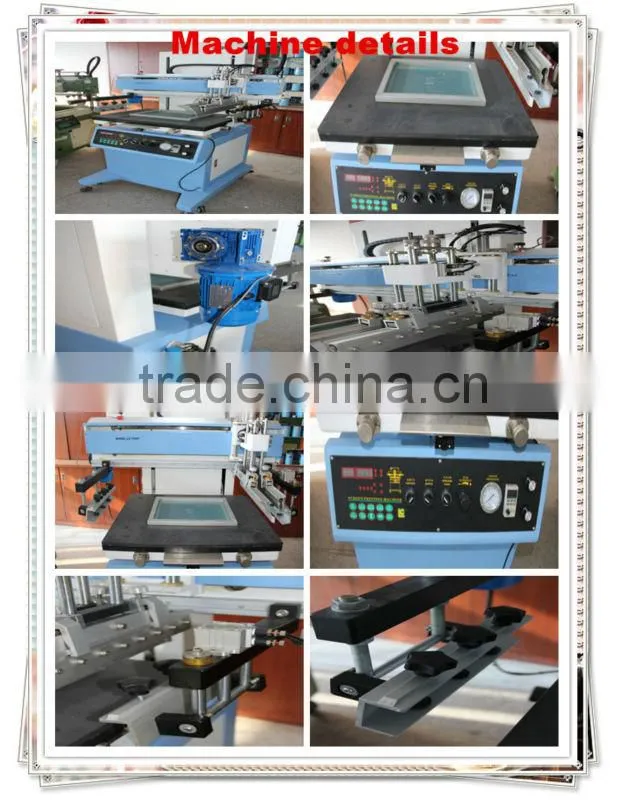 Manual press cloth printing machine(LC-5065S)