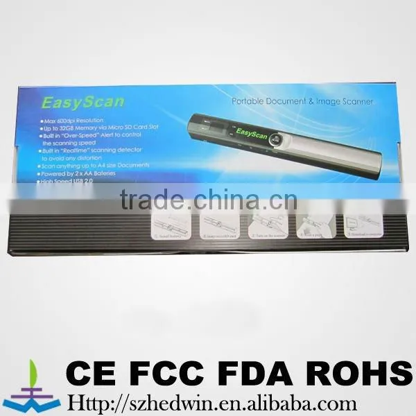 Portable Scanner Handheld A4 Scanner Hot Selling!!!