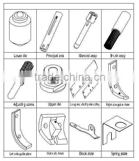 Manual 4mm 5.5mm Eyelet Machine