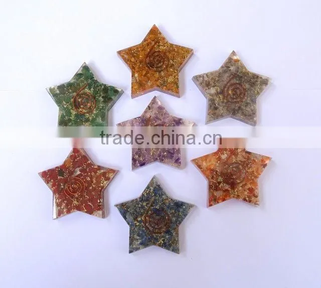 Orgone Chakra Pentagon Merlaba Set : Chakra Merkaba Sets Supplier