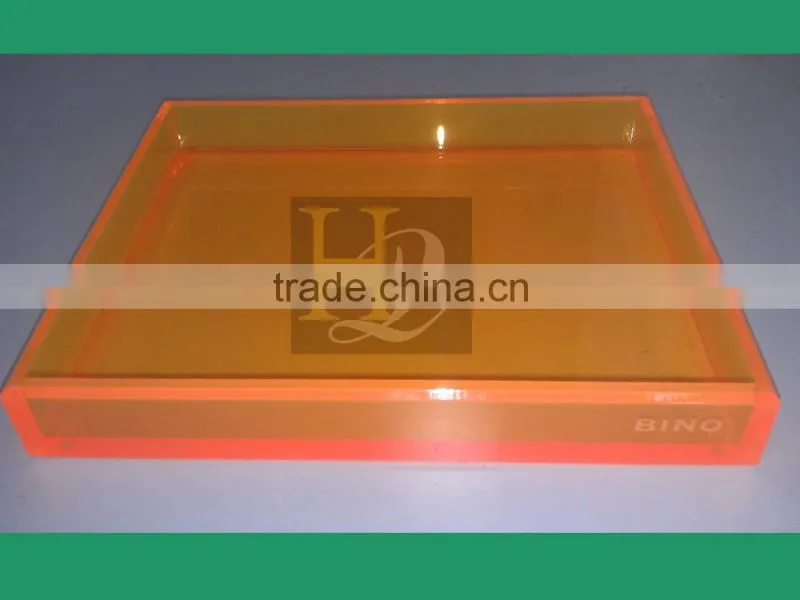 China supplier acrylic materil acrylic diamond jewelry display holder tray