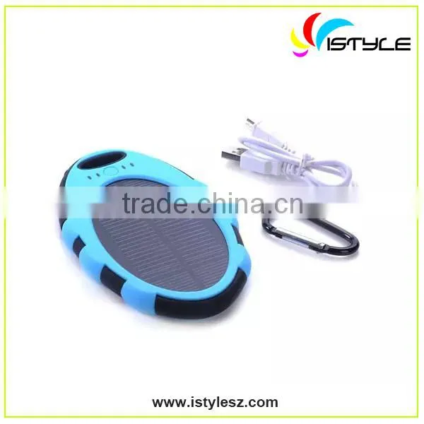 5000mAh Portable flexibility solar charger for iphone
