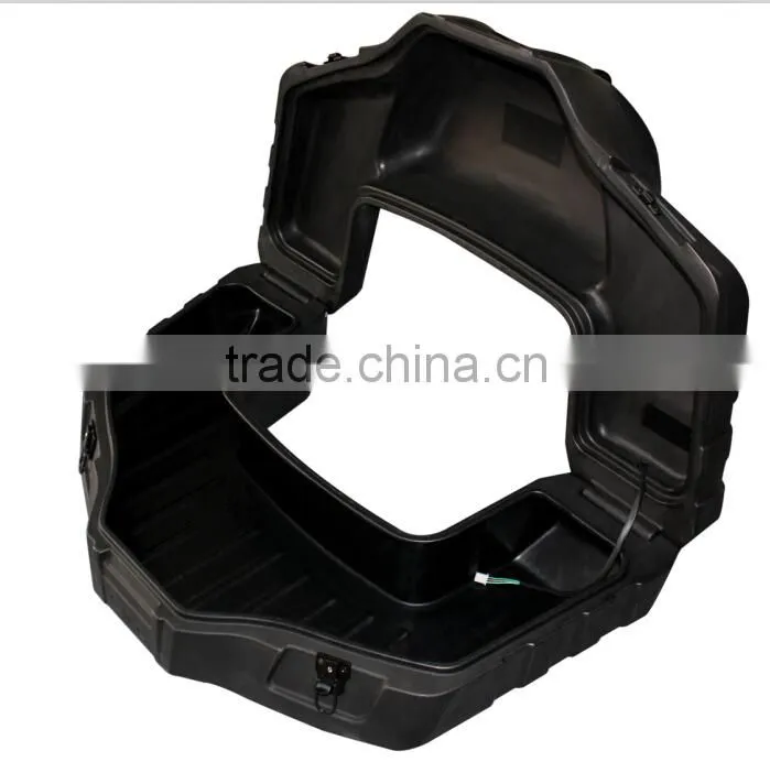 60L plastic ATV cargo box, Roto moulded ATV rear storage box for ATVs