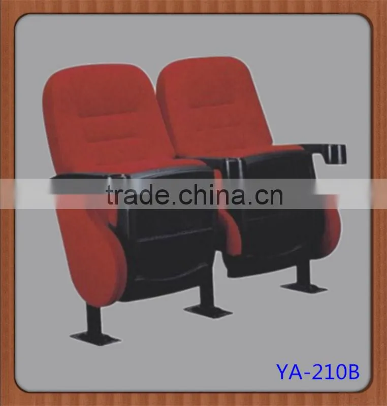 High quality steel leg seat theatre chair