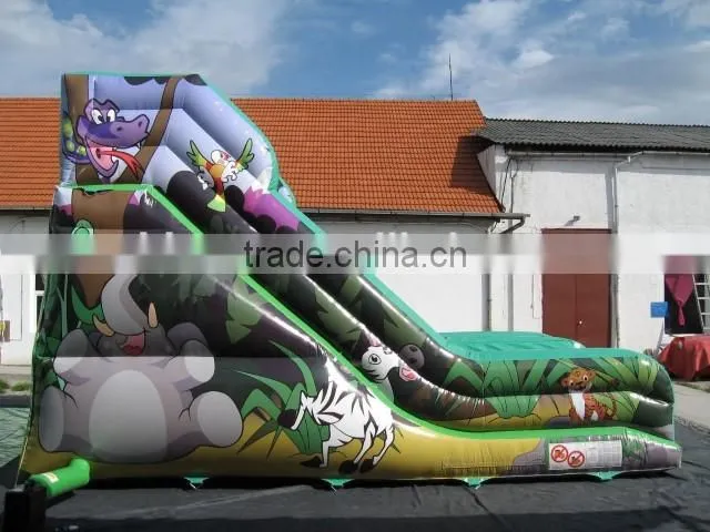 Lanqu inflatable children slide used slide for pool