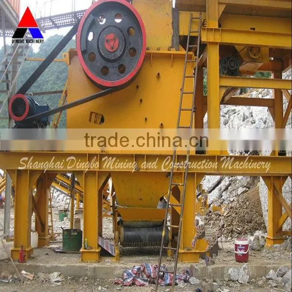 Shanghai Jaw Crusher with CE and ISO Certificate