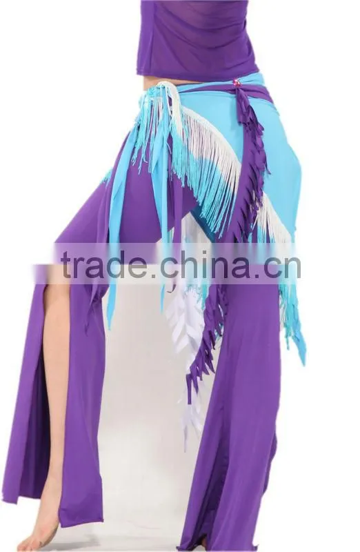 swegal SGBDJ13040 2colors fashion yellow and green sexy belly dancepurlhip scarf
