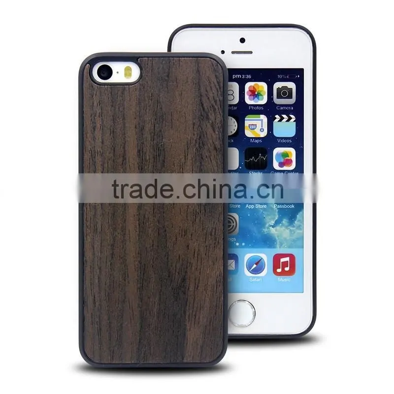 Hot products 2016 innovative product wood case for iPhone SE, for cover iPhone 5S wood
