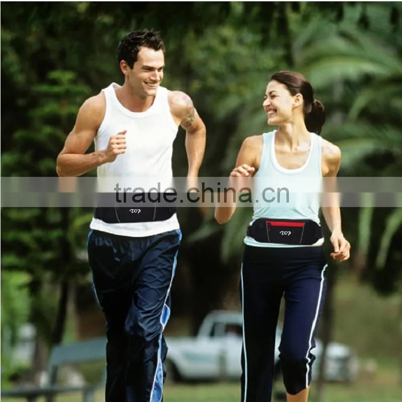 2015 Hot Sale Sports Workout Colorful Fitness Waist Band,Neoprene Running Belts