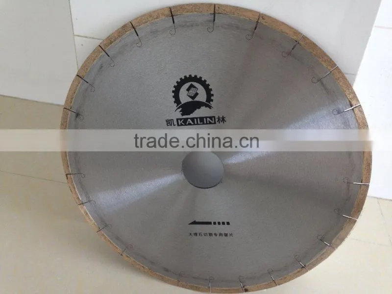 Laser welded diamond saw blade for cutting granit,marble