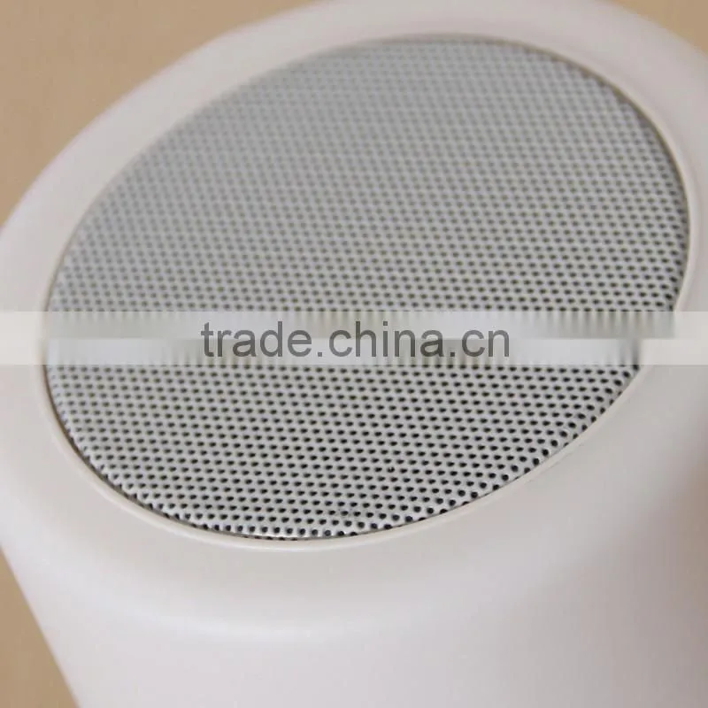 Rechargeable touch sensor LED color changing table lamp with blue tooth2272