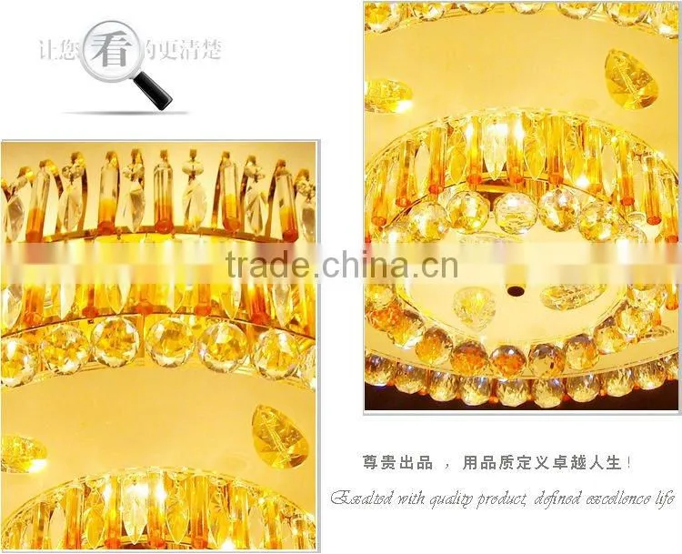 Traditional crystal flush mounted lighting