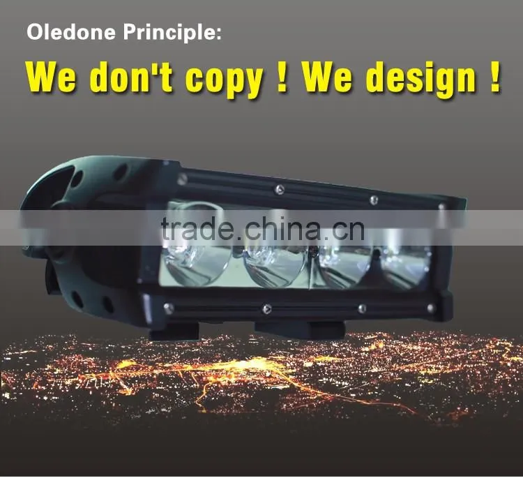 Factory direct offer Oledone high quality IP69K 8" C ree 40W drilling Mining car racing LED auxiliary light