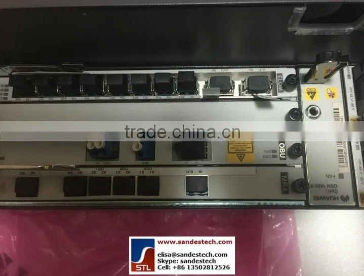 Huawei OSN1800II with Huawei TNF2ELOM TN1EMR4 TN1EMR8 TNF1LDGF