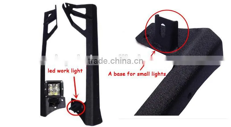 Hot selling factory 50inch 52inch led bar light mounting bracket for Jeep