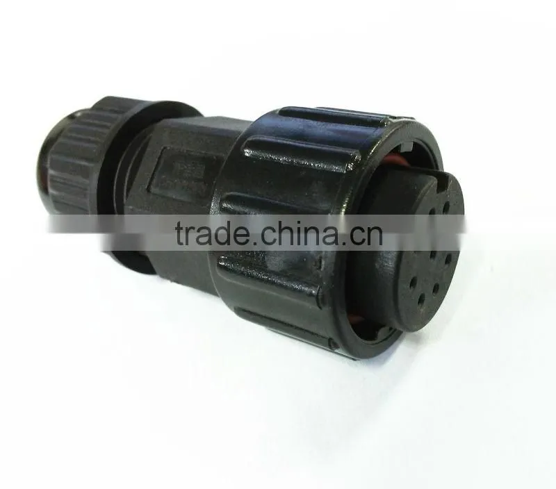 9pin connector IP67 waterproof ,Chogori high quality Nylon connector for solar,led,power