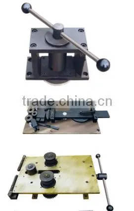 Ornamental iron making machine, scroll bending machine