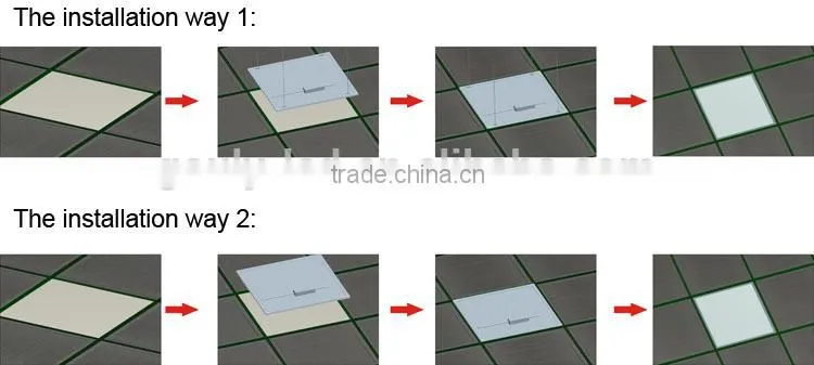 surface mounted samsung 36w/48w shenzhen led panel light 600x600mm AC100-240V