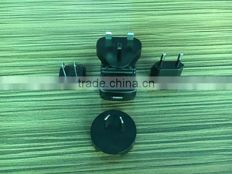 CE RoHS Approved High Quality EU Wall Charger For Mobile Phone