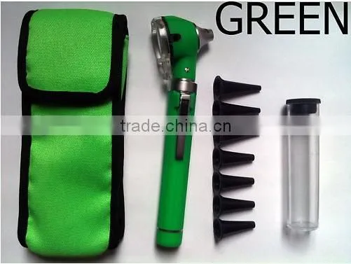Portable Mini Pocket Fiber Optic LED Otoscope