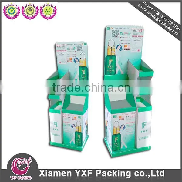 Custom Advertising Cardboard Floor Display Stand Unit