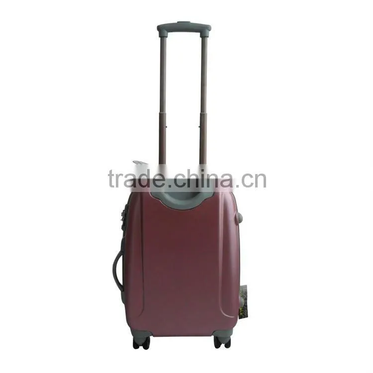 2014 china supplier cheap durable abs/pc trolley luggage hard plastic roller luggage 20'' / 24'' / 28'' OEM accept