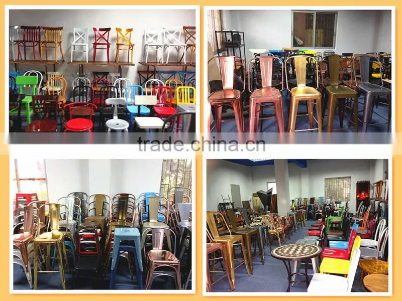China supplier Factory price metal vintage industrial bar chair,pub chair