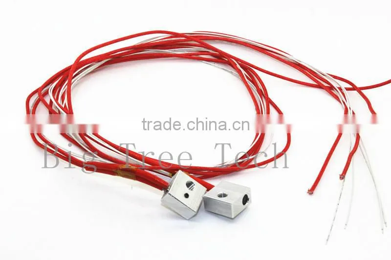 2016 New Makerbot 3D printer Rapid Heating Aluminum Improved Heating Blocks MK7 MK8 Special Print Head Accessories