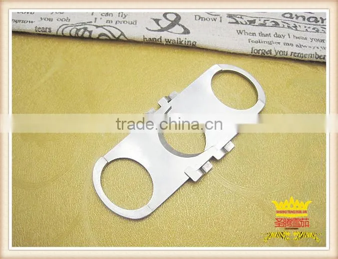 Stainless steel cigar scissors