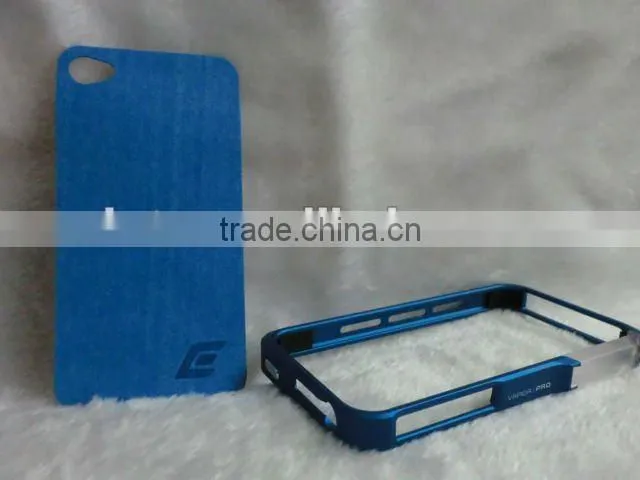 high quality novelty Durable Aluminium Metal Bumper Cover Case for iphone 4 4S