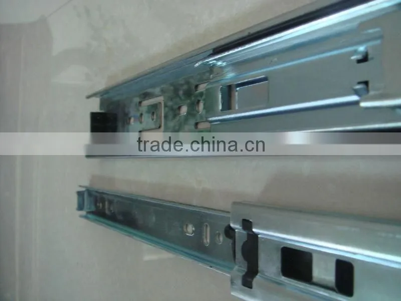 ZY:45mm ( 1.2*1.2*1.5mm ) Ball Bearing Slide Rail