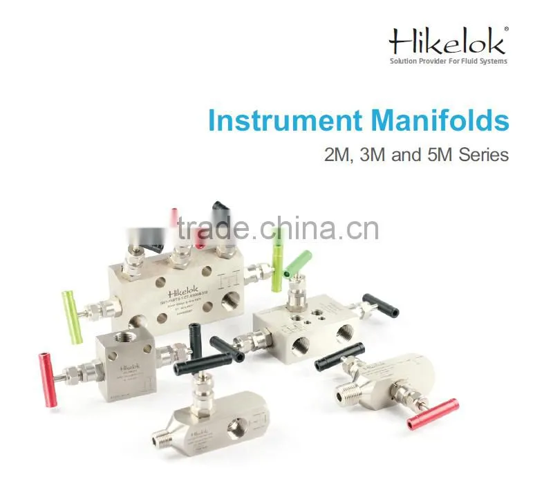 Oil instrument manifolds stainless steel 2-valve manifolds