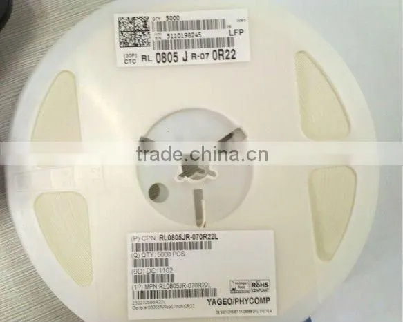 49.9K OHM 1/8W 1% 0805 SMD RC0805FR-0749K9L SMD Resistor