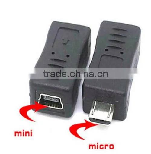 micro usb male to mini usb OTG Adapter cabletolink top qualiyt