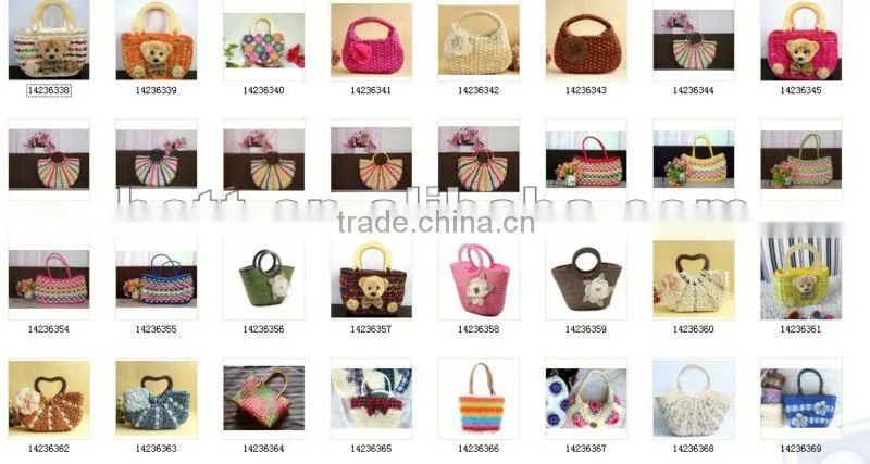 fashion lady summer straw beach bag cheap