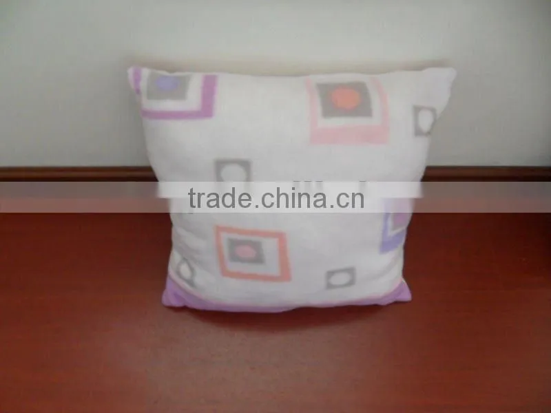 Stock Printed Fleece Pillow