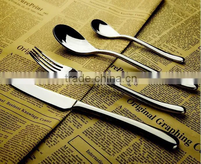 christmas gift stainless steel tableware set for family