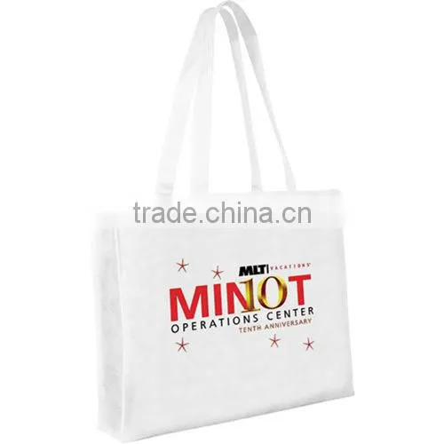 Promotional high quality grocery pp/no non-woven bag