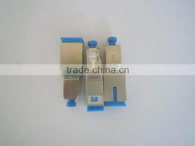 fiber optic fixed attenuator for optical fiber connect made in china