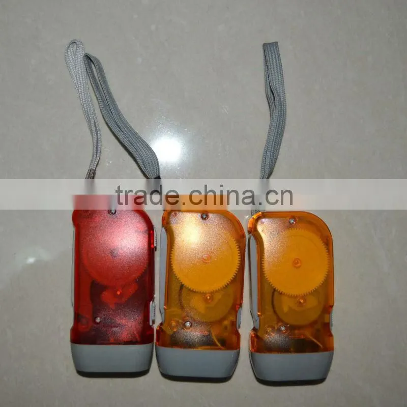 Hand Press Flashlight