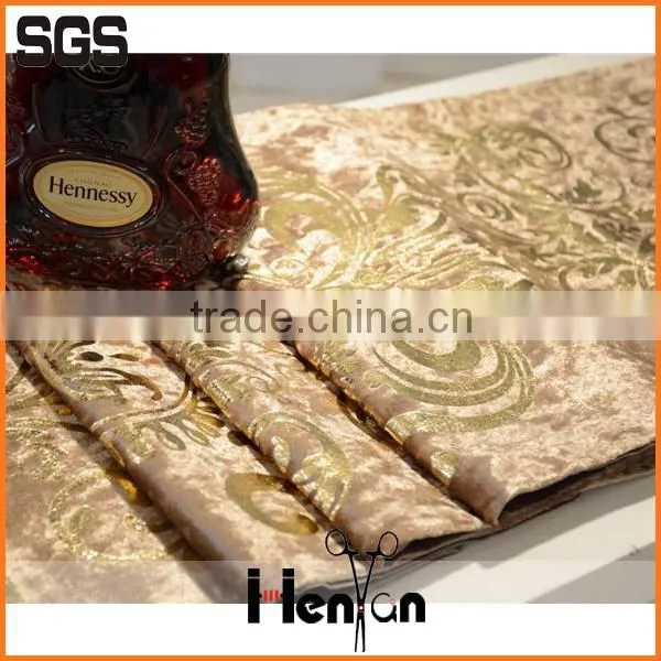 wholesale custom wedding gold table runners