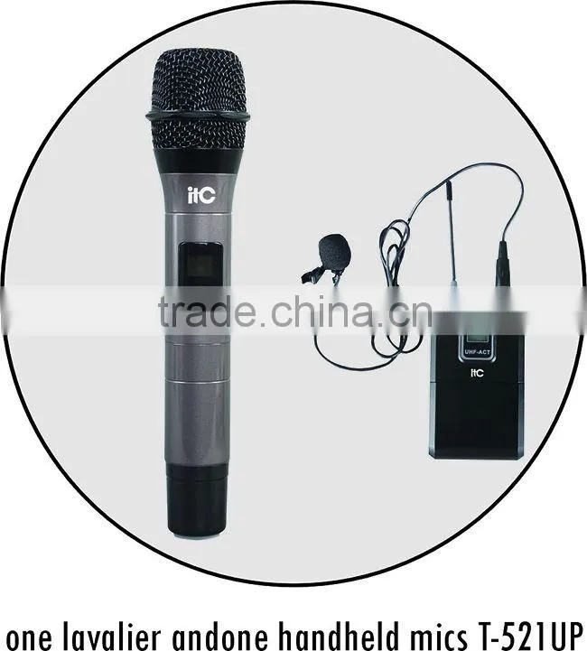 ITC PA System LCD Wireless uhf microphone